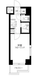 ルーブル中野沼袋【5階】の間取り