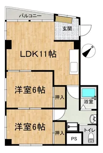 さくらビル【3階】の間取り