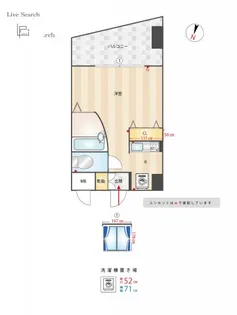 ルネスロワール東公園【9階】の間取り
