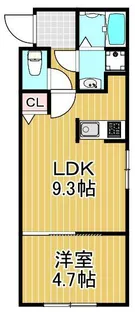 ZERDIA綾瀬【3階】の間取り