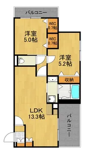 ユーフォリア関内【5階】の間取り