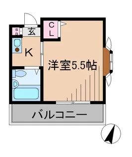 スターフィールド日吉【2階】の間取り