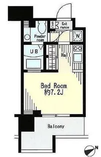レジディア市谷薬王寺【6階】の間取り