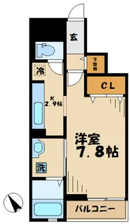 メゾンラフォーレ【3階】の間取り