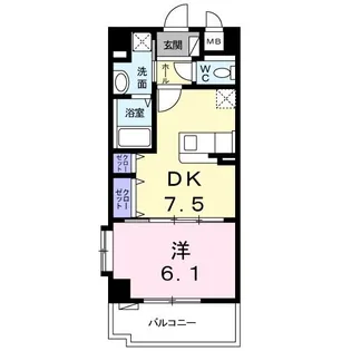 グランテラス・K【3階】の間取り