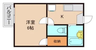ハイム上本郷【2階】の間取り