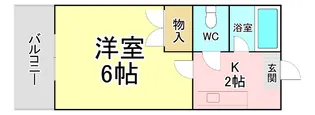 さとコーポ【2階】の間取り