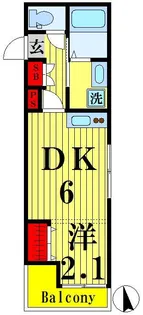 セレア【2階】の間取り