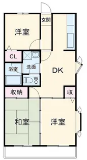 パル・メゾンYGM【4階】の間取り