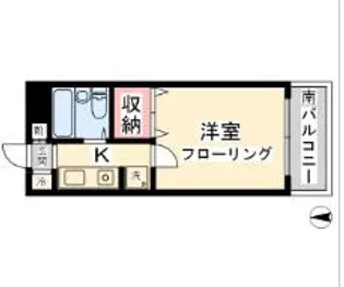 セントピア中井【2階】の間取り