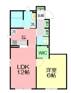 フェリシード湘南台【1階】の間取り