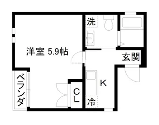 CASA3【2階】の間取り