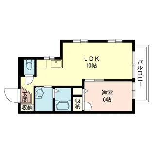 グレース・アベニュー【1階】の間取り