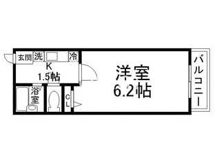 ビレイユ眞英四条柳馬場【4階】の間取り