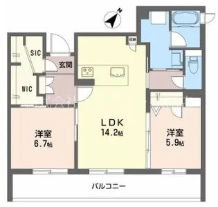ことぶき【2階】の間取り