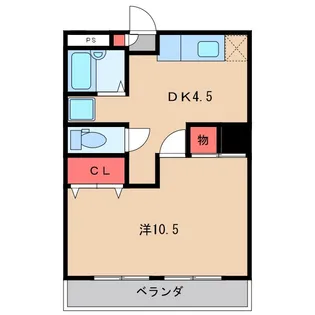 ヴィラエニセイ【3階】の間取り