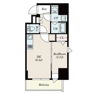 エスリードレジデンス上前津フロント【8階】の間取り