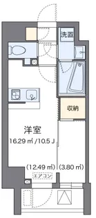 LOVIE麻布十番【4階】の間取り