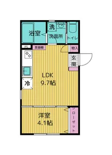 Felicita平和台【2階】の間取り