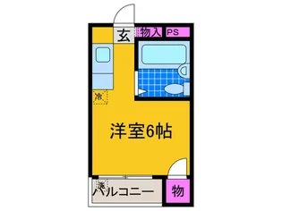 コーポラスアビコ【3階】の間取り