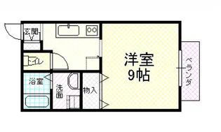 プラシードU【2階】の間取り