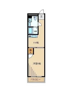セントラル幡ヶ谷【3階】の間取り