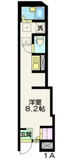 Wing Apartsments Nakaitabashi【1階】の間取り