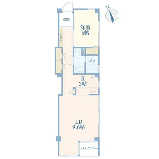 A.S.HOUSE【2階】の間取り