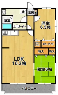 サンヒルズ松代【4階】の間取り