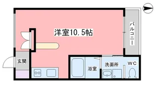 アクシス【2階】の間取り