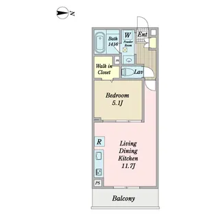 Broocklands【2階】の間取り