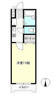 ウエストヒルズ野田 A棟【4階】の間取り