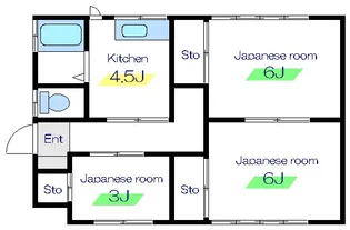 THハイム【1階】の間取り