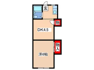 誠和荘【2階】の間取り