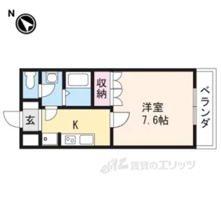 メゾフォルテ【1階】の間取り