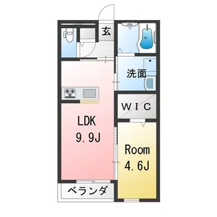 Casa anello【1階】の間取り