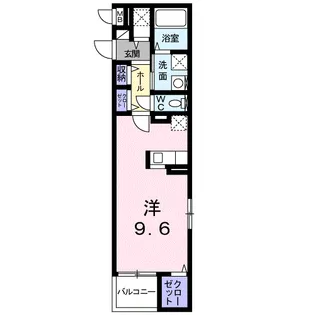 サンリットII【5階】の間取り