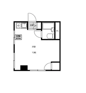 タイガービル【2階】の間取り