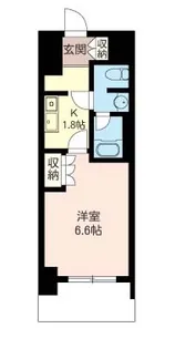 エスティメゾン武蔵小金井【5階】の間取り