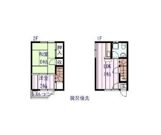 ビラージュ土居の間取り