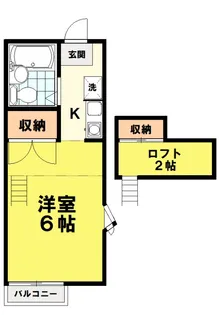 アネックス【2階】の間取り