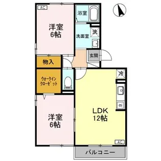 ジュエリー【2階】の間取り