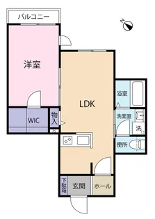カミュ【3階】の間取り