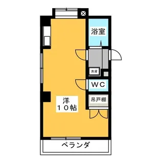 ル・ブラン【1階】の間取り