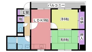 フォルテN【3階】の間取り