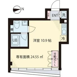 エルプラド自由が丘【3階】の間取り