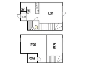 カーサハーツの間取り