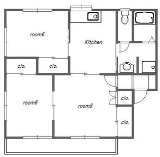 ブリリアントハイツ2【1階】の間取り