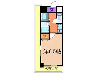 メルベーユ西宮【4階】の間取り