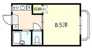 サンティールI【1階】の間取り